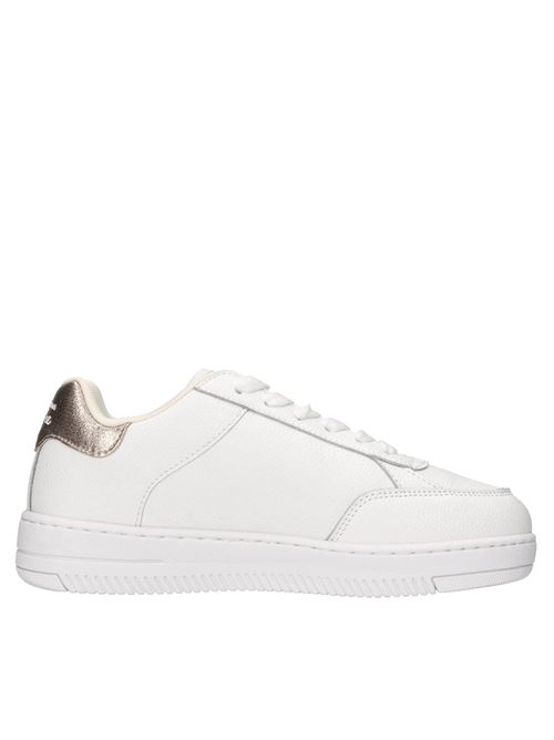 Sneakers in ecopelle VERSACE JEANS COUTURE | 78VA3SJ5 ZPB10 003BIANCO-ORO ROSA